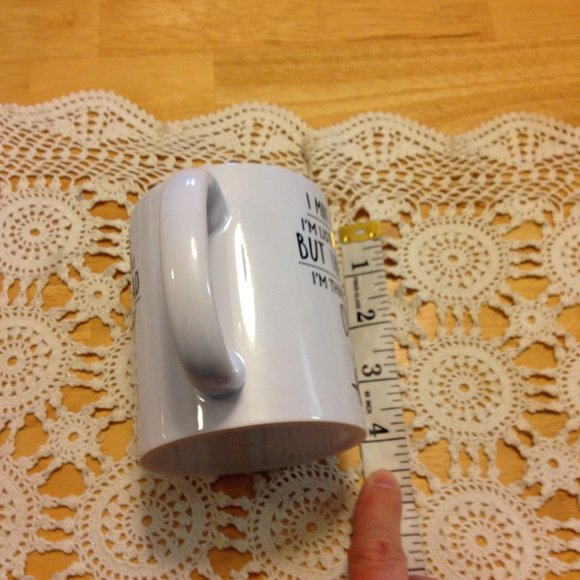 Humorous coffee cup, thinking of Owls - Picture 5 of 6